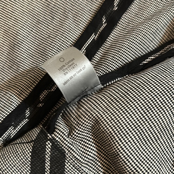 L.A.M.B fall 2007 Gwen Stefani b&w plaid moto jacket size 10 - Picture 6 of 6